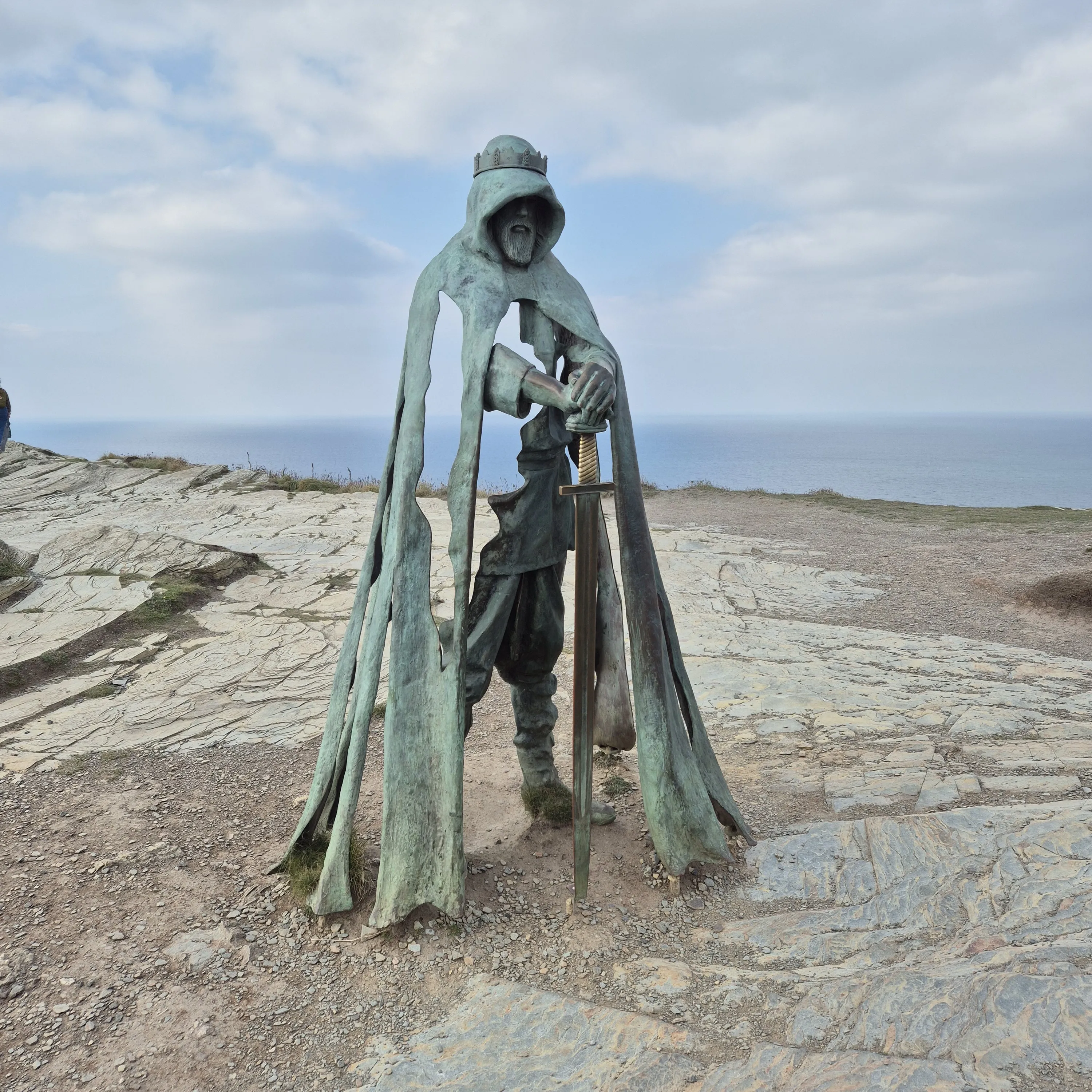 King Arthur statue