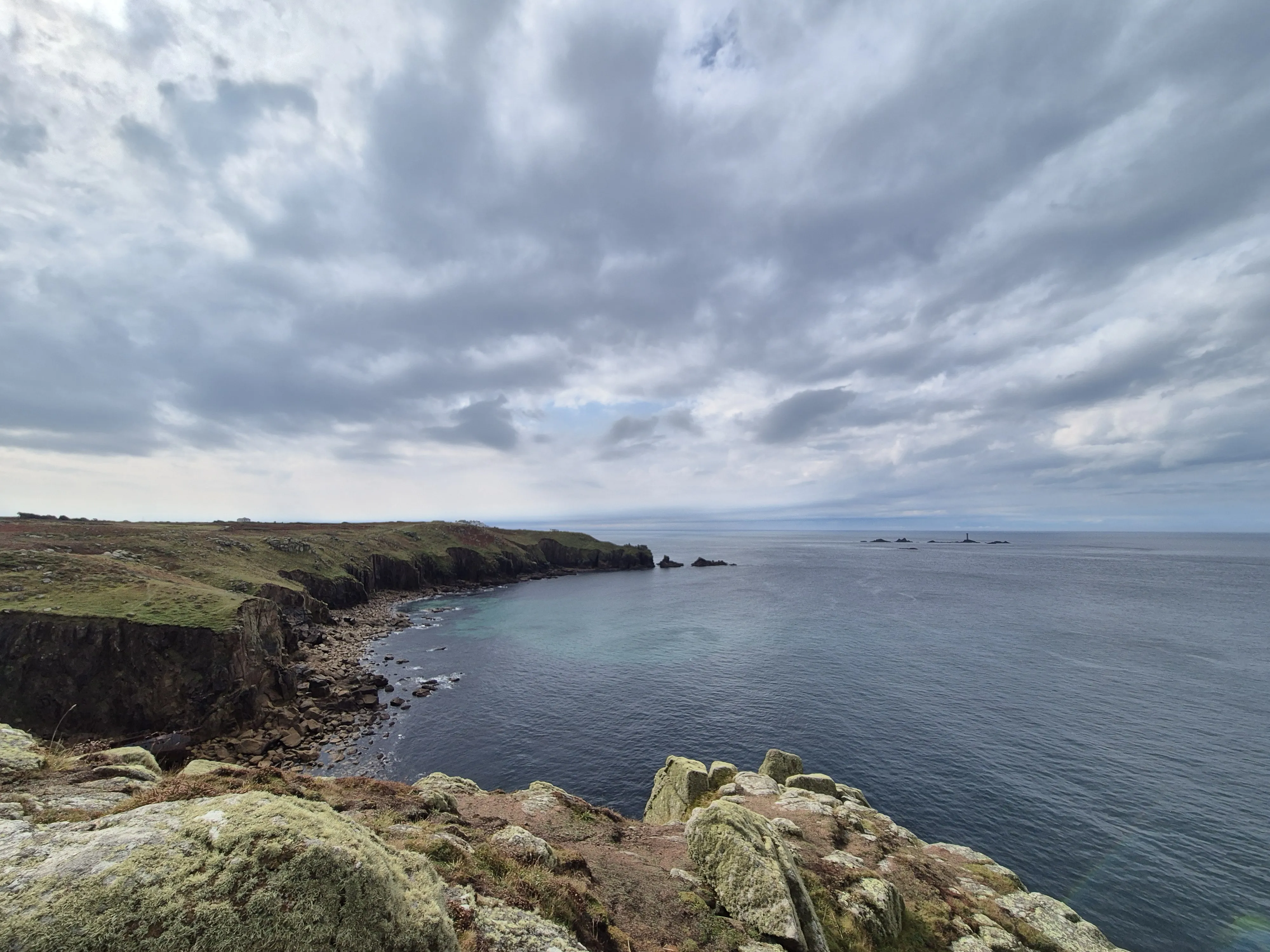 Southwest Coast Path between Sennan Cove and Land's End